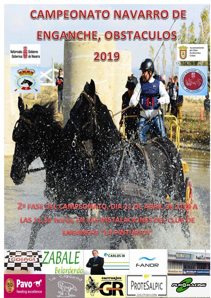 2&ordf; Fase Campeonato Navarro Enganches Obst&aacute;culos 2019